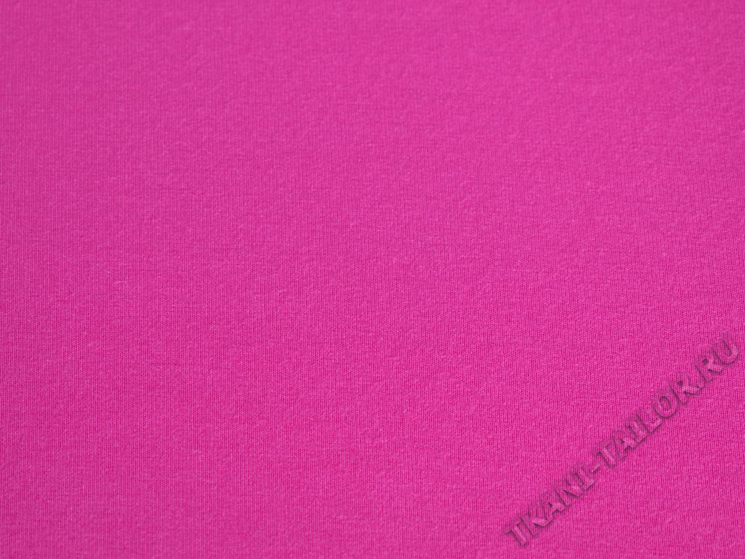 Трикотаж ярко-розовый - фото 2