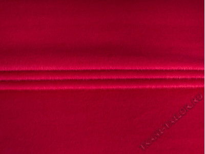Пальтовая ткань красная