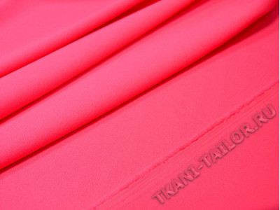 Костюмная ткань цвет ярко-розовый