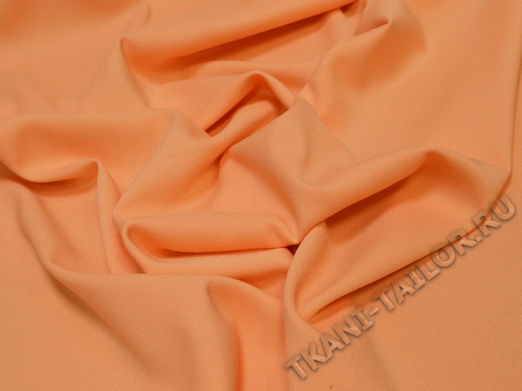 Костюмная ткань персикового цвета - фото 3
