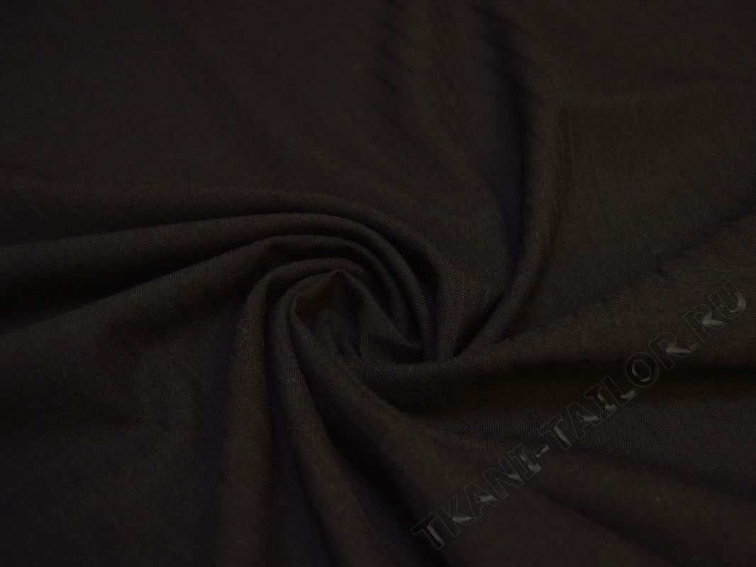 Костюмная ткань цвет темно-серый принт полоска - фото 1
