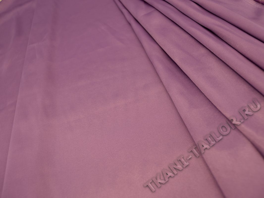 Атласная ткань фиолетовая - фото 4