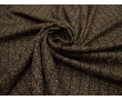 Костюмная ткань черно-серая с фактурной полоской