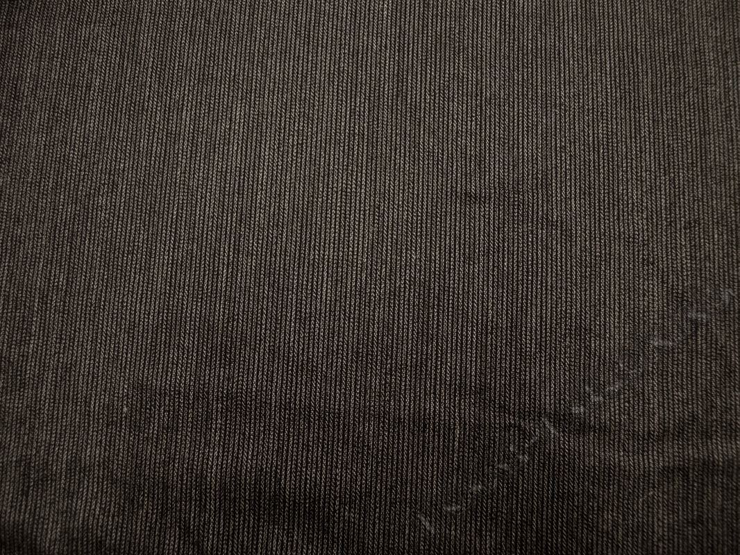 Костюмная ткань темно-серая в рубчик - фото 2