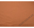 Костюмная ткань оранжевая с геометрическим принтом