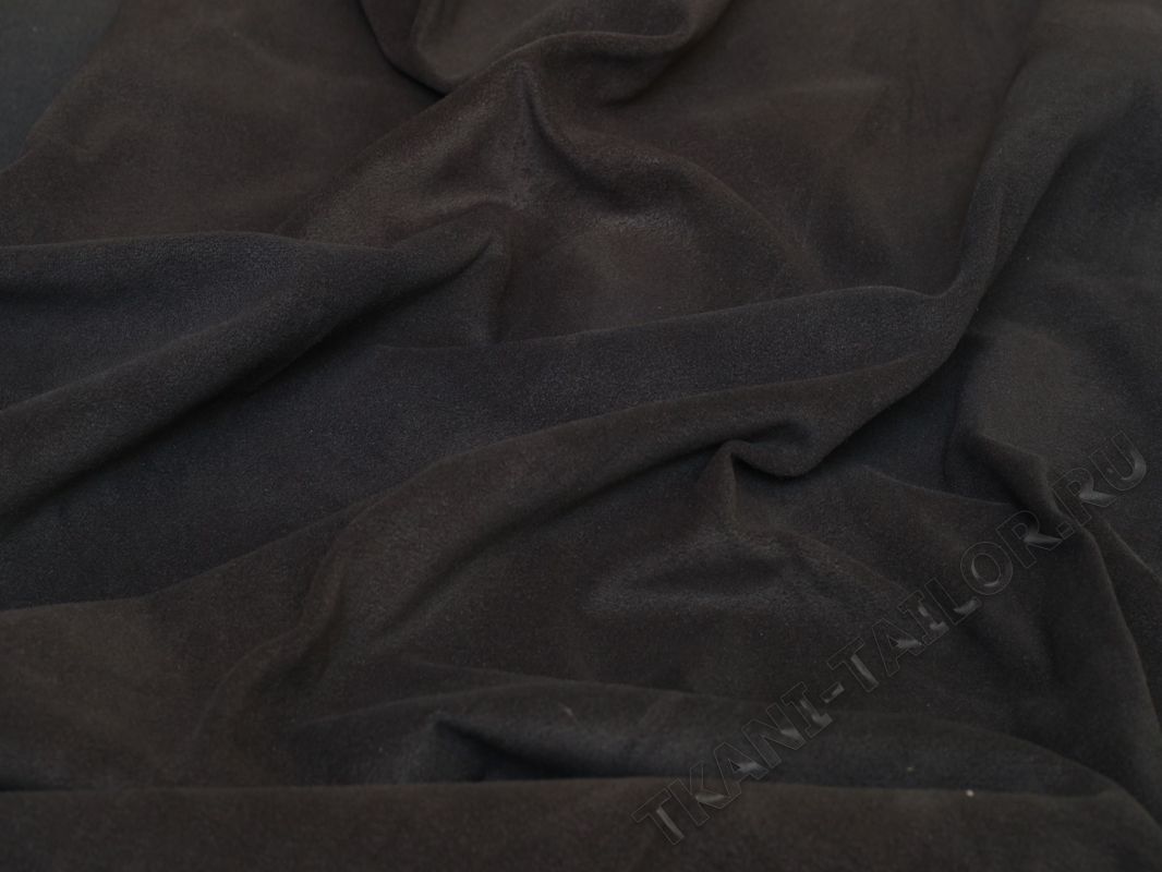 Костюмная ткань темно-серо-зелёная - фото 1
