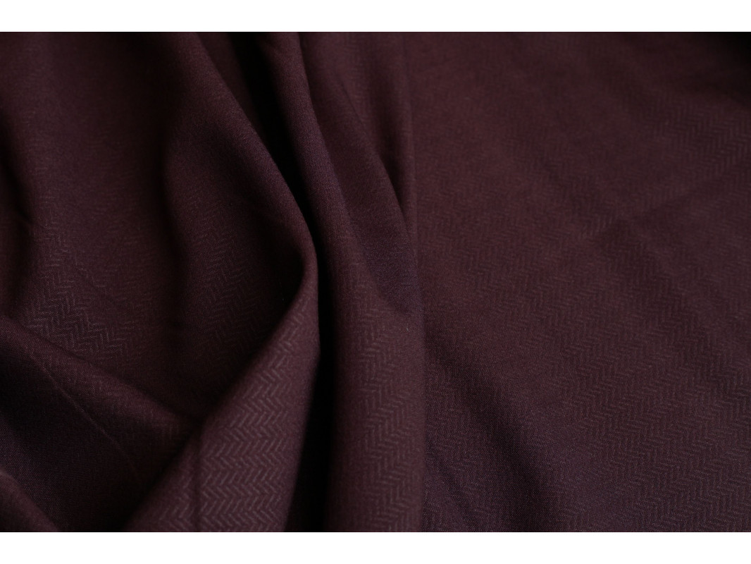 Костюмная ткань цвет бордовый - фото 7