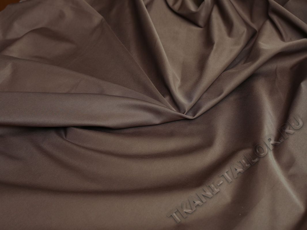 Костюмная ткань шоклодано-коричневый цвет - фото 2