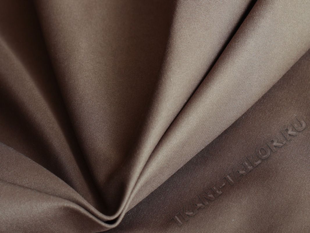 Костюмная ткань шоклодано-коричневый цвет - фото 4