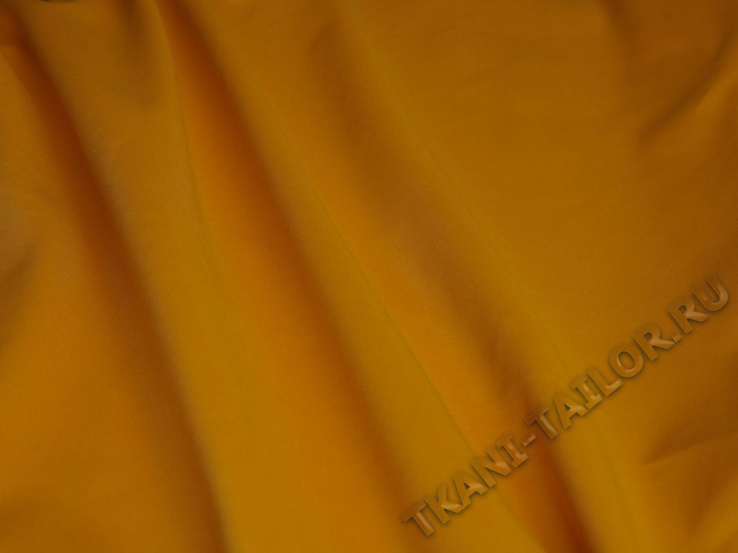 Костюмная ткань однотонная желтая - фото 4