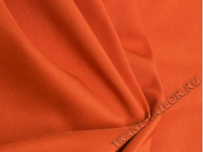 Костюмная ткань стрейч оранжевая