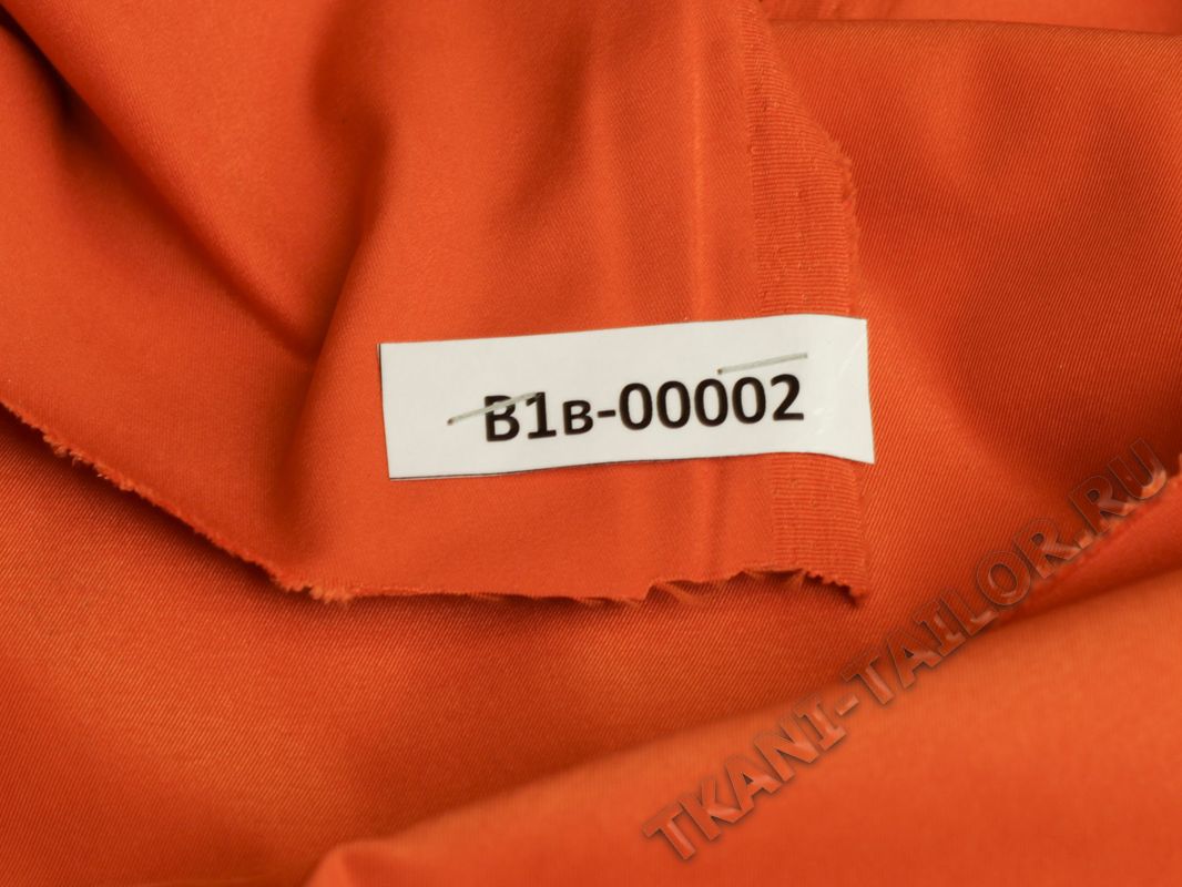 Костюмная ткань стрейч оранжевая - фото 8