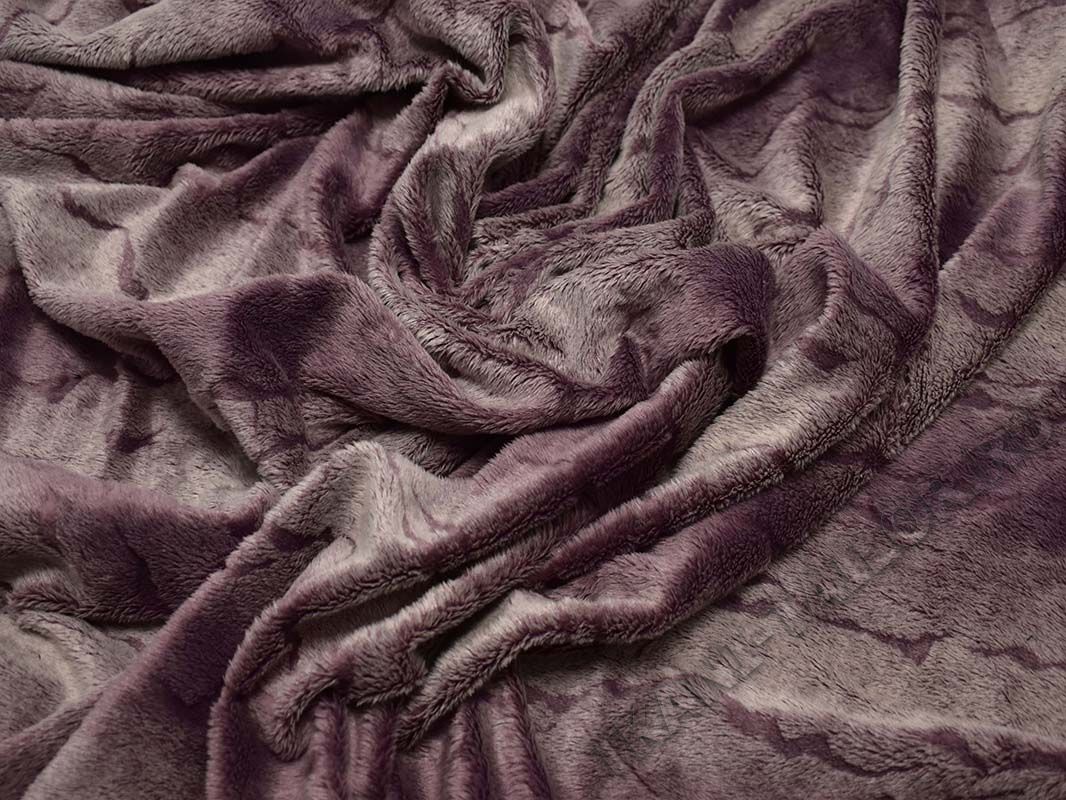 Мех Вельбоа темно-розовый N5 - фото 4