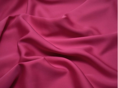 Шелк атлас малиново-розовый