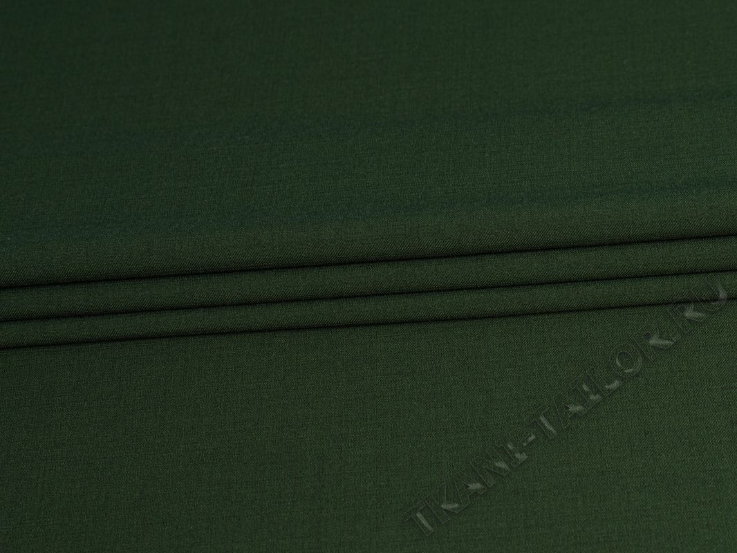 Плательная ткань зеленое хаки - фото 2