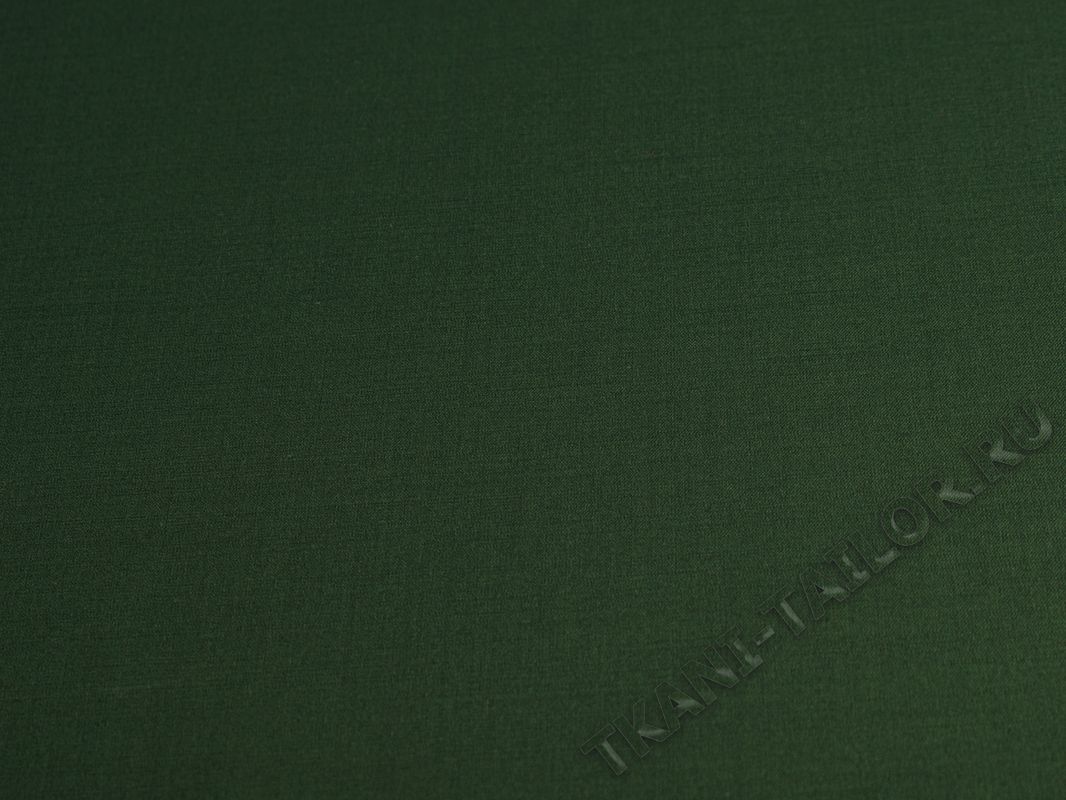 Плательная ткань зеленое хаки - фото 3