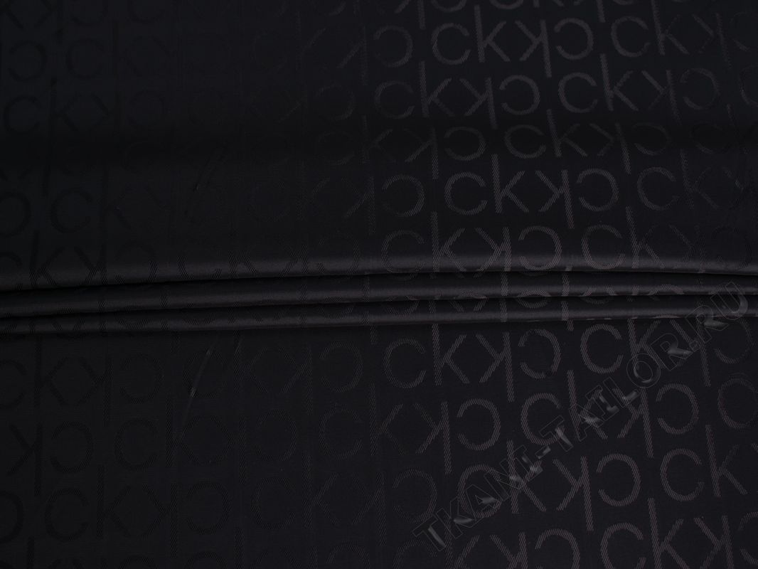 Подкладочная ткань черного цвета - фото 1