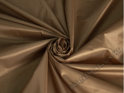 Курточная ткань тонкая светло-коричневая