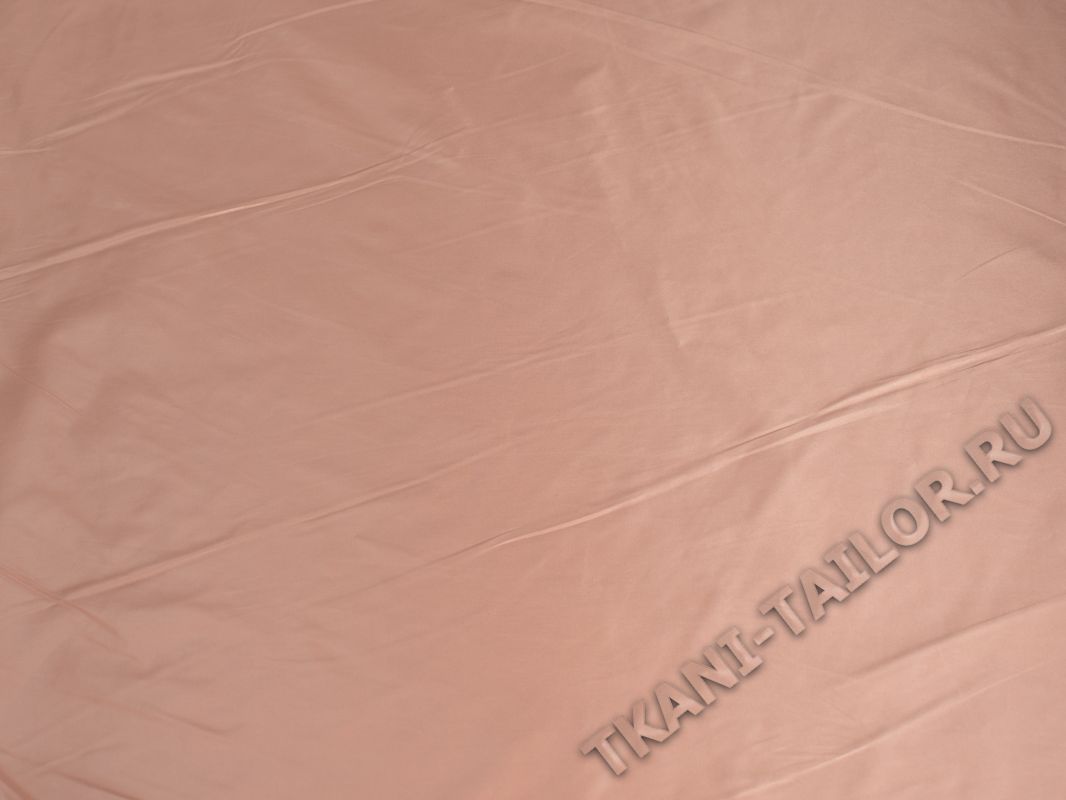 Курточная ткань тонкая розово-пудровая - фото 2