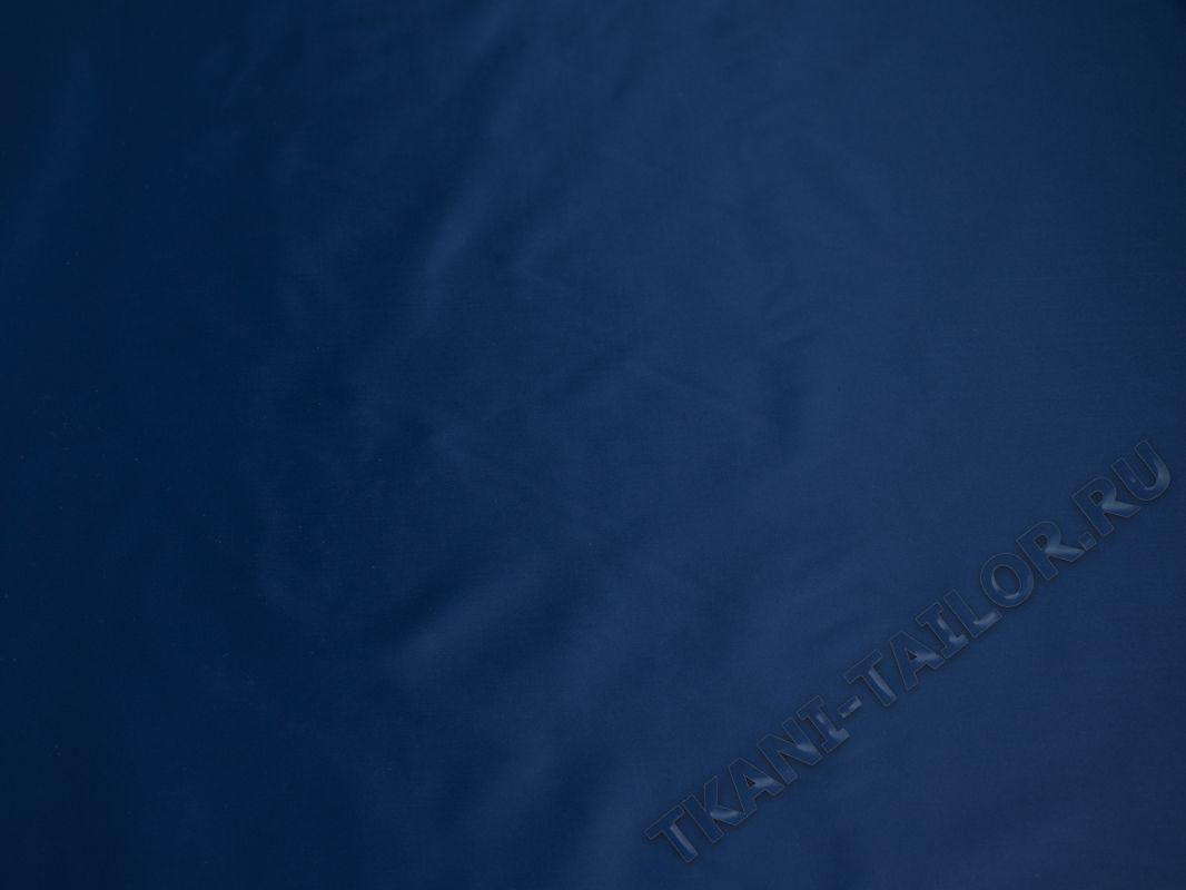 Курточная ткань тонкая синяя - фото 2