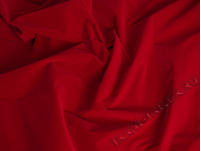 Курточная ткань красная