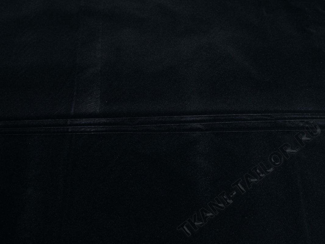 Курточная ткань чёрная - фото 1