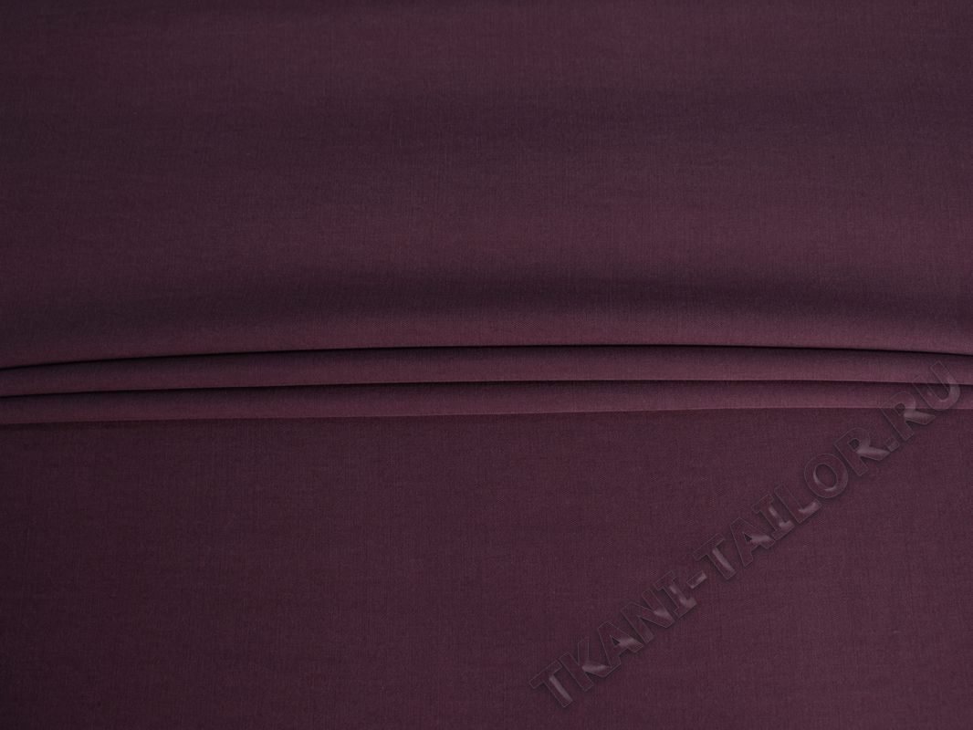 Плательная ткань бордово-фиолетовая - фото 4
