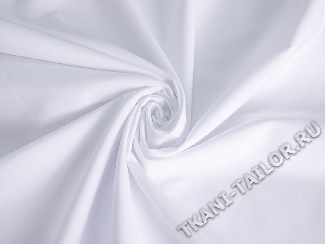 Рубашечная ткань белая - фото 3