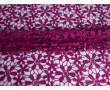 Кружевная ткань пурпурная