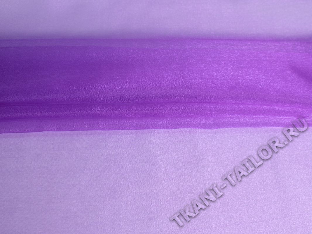 Органза фиолетовая - фото 4