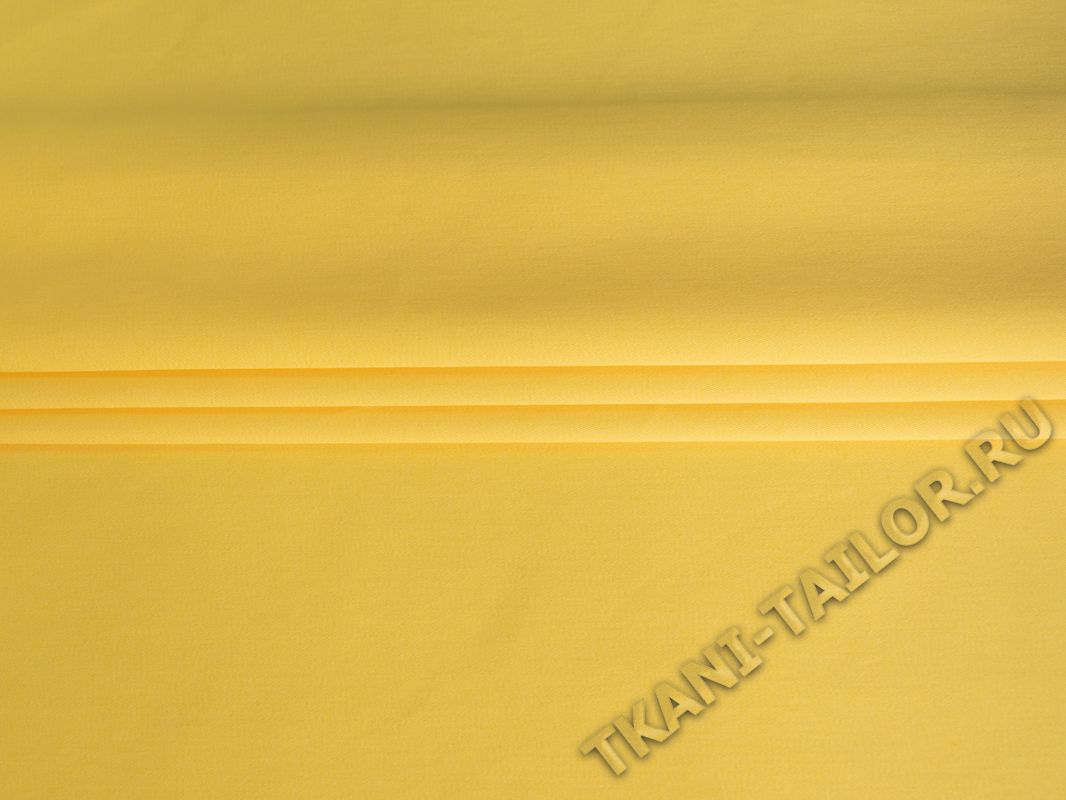 Костюмная ткань желтая - фото 4