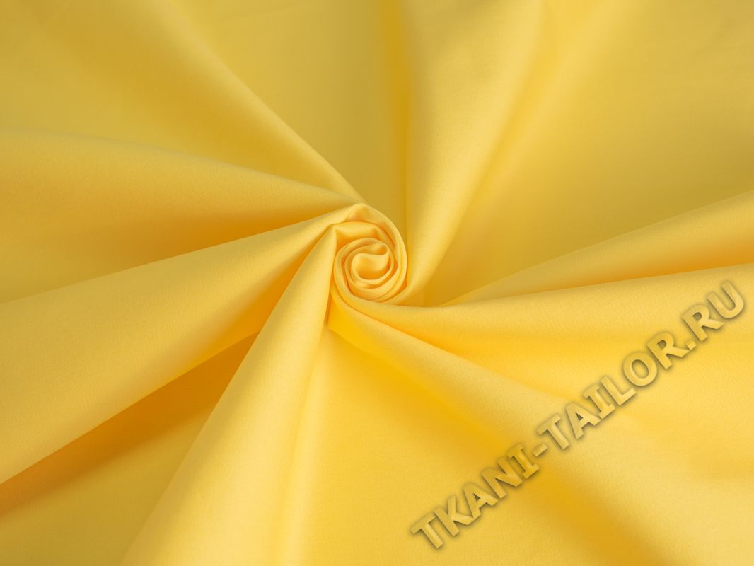 Костюмная ткань желтая - фото 1
