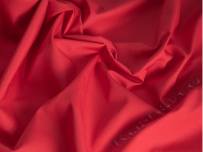 Рубашечная ткань красная
