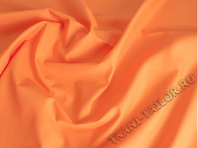 Костюмная оранжевая ткань