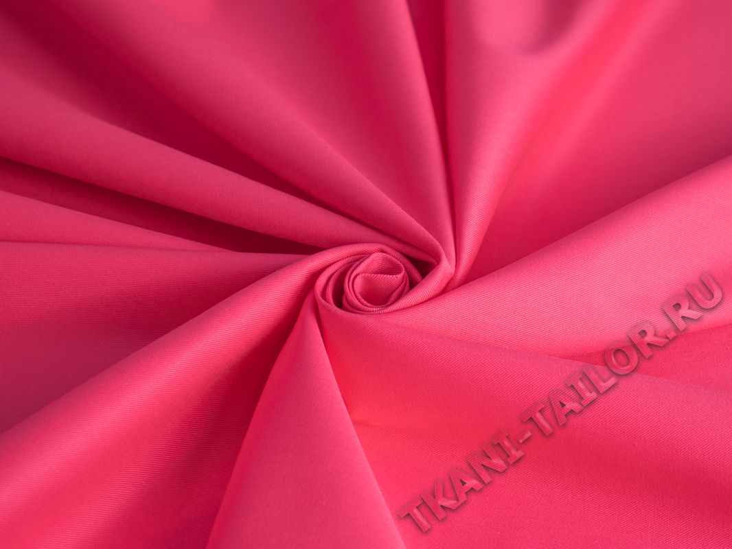 Костюмная ткань розовая фуксия - фото 1