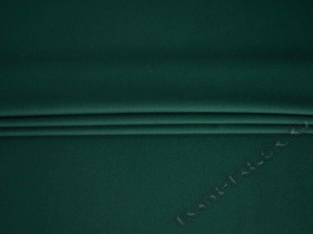 Костюмная ткань изумрудно-зеленая - фото 4