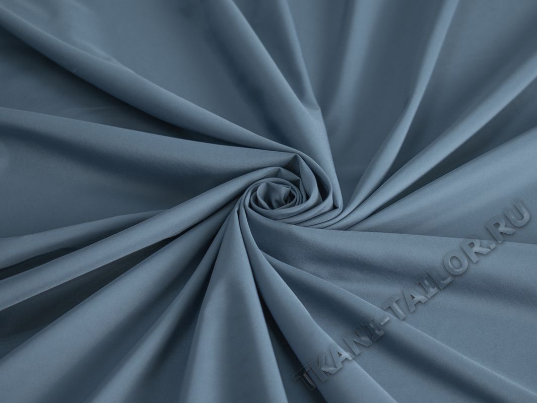 Плащевая ткань серо-голубая - фото 1