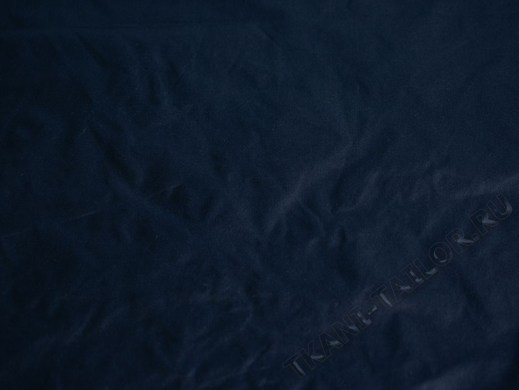 Плащевая ткань темно-синяя - фото 2