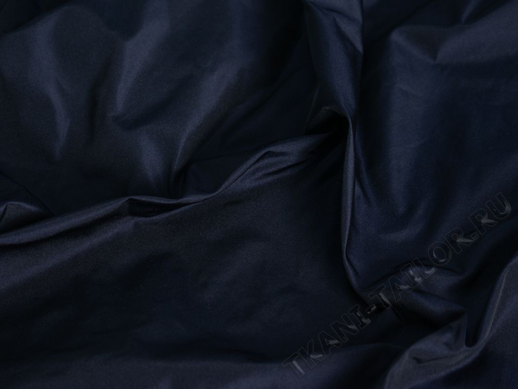 Плащевая ткань темно-синяя - фото 3