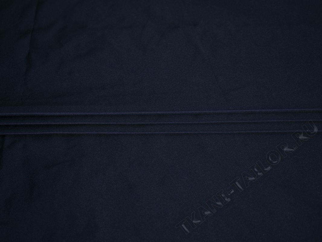 Плащевая ткань темно-синяя - фото 4