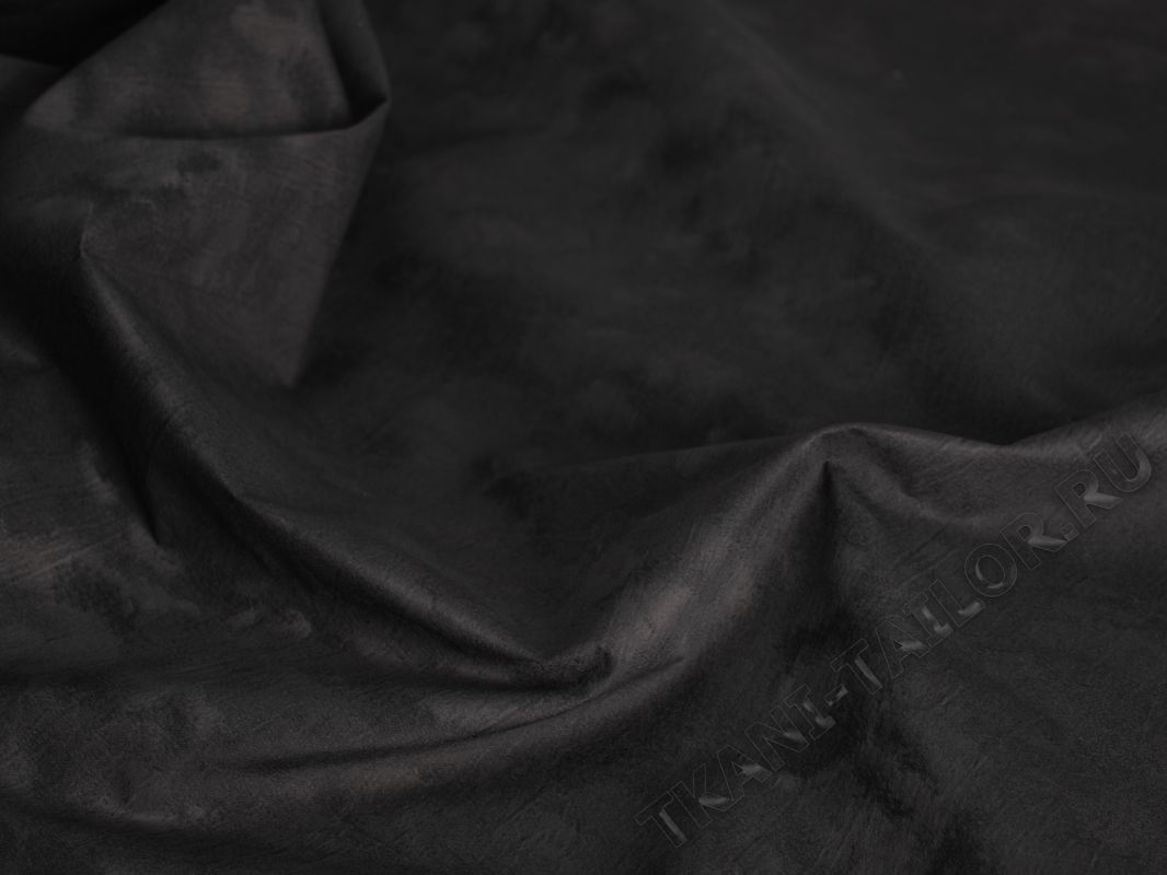 Курточная ткань серо-коричневая - фото 3