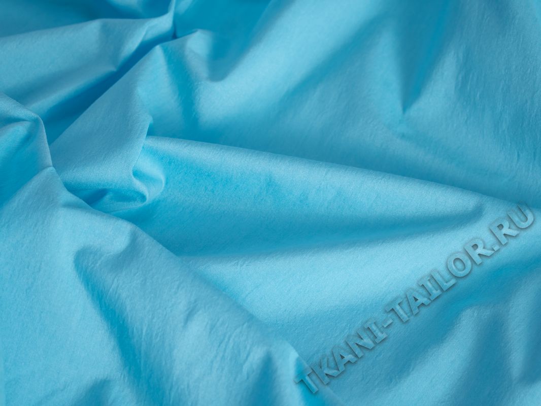 Плащевая ткань голубая - фото 3
