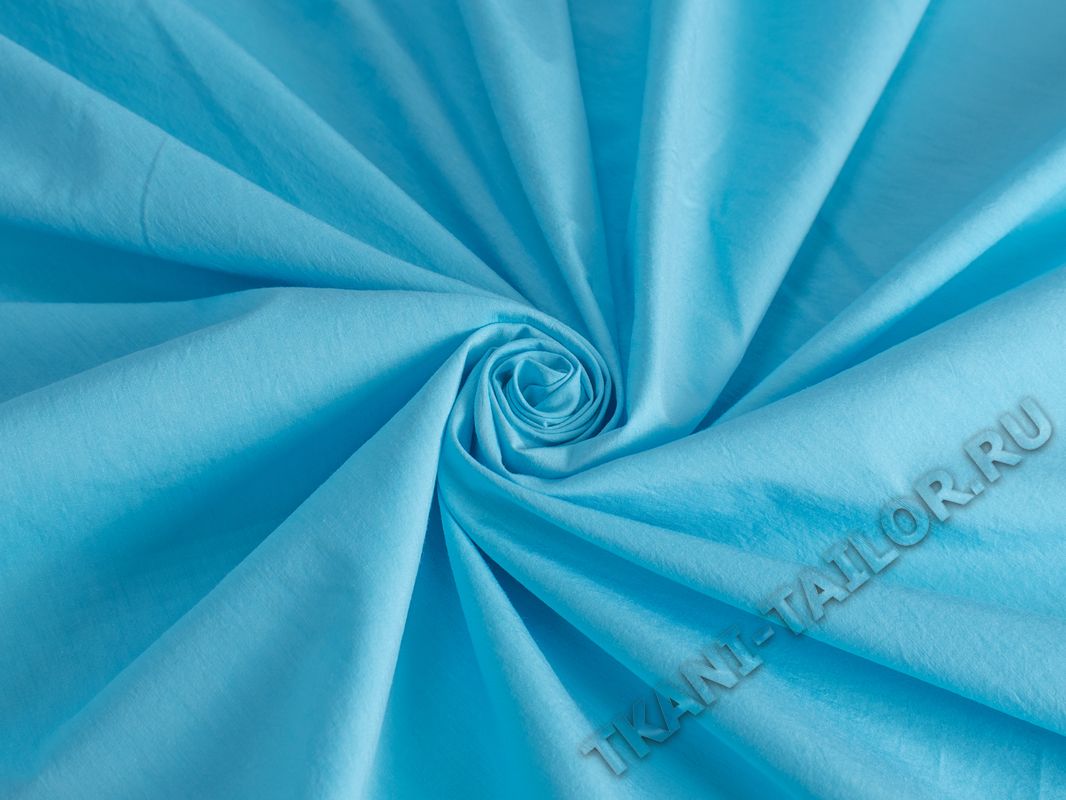 Плащевая ткань голубая - фото 1