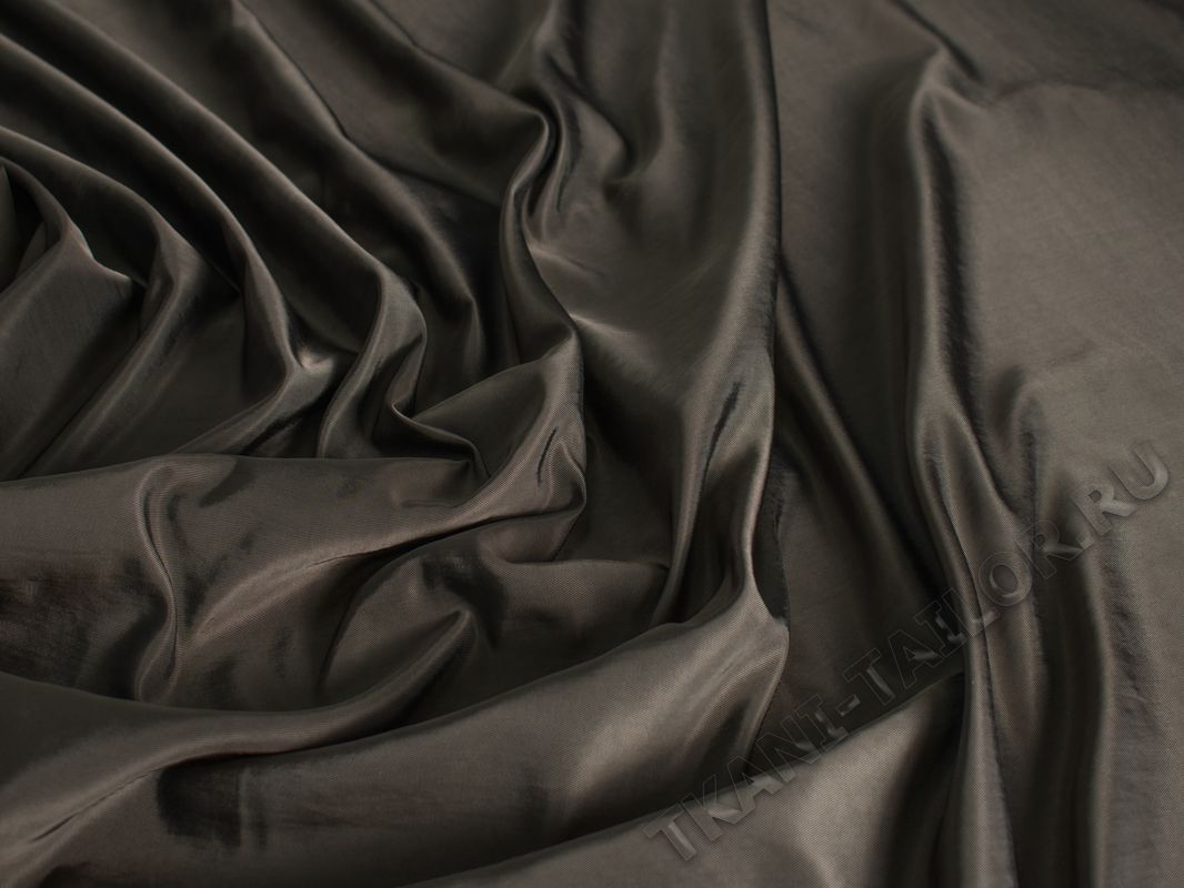 Плащевая ткань коричневая - фото 3