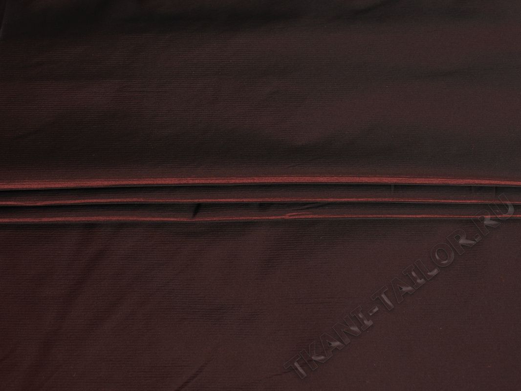 Курточная ткань бордовая - фото 4