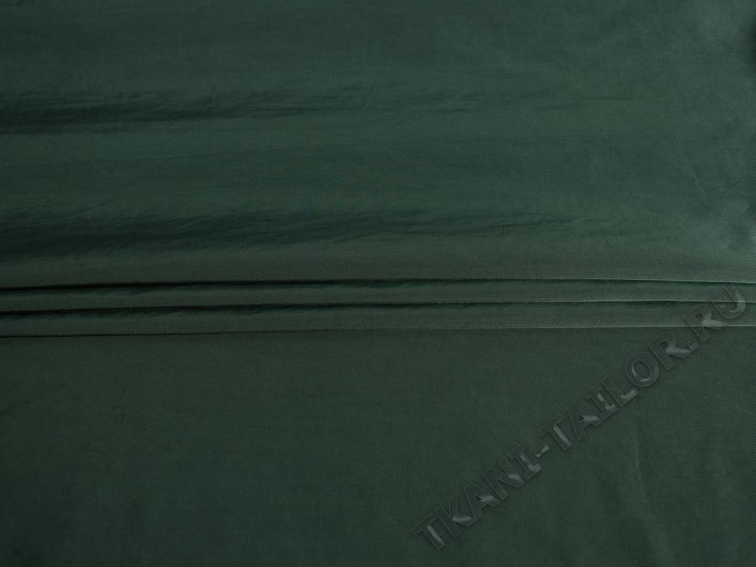 Курточная ткань зеленая - фото 4