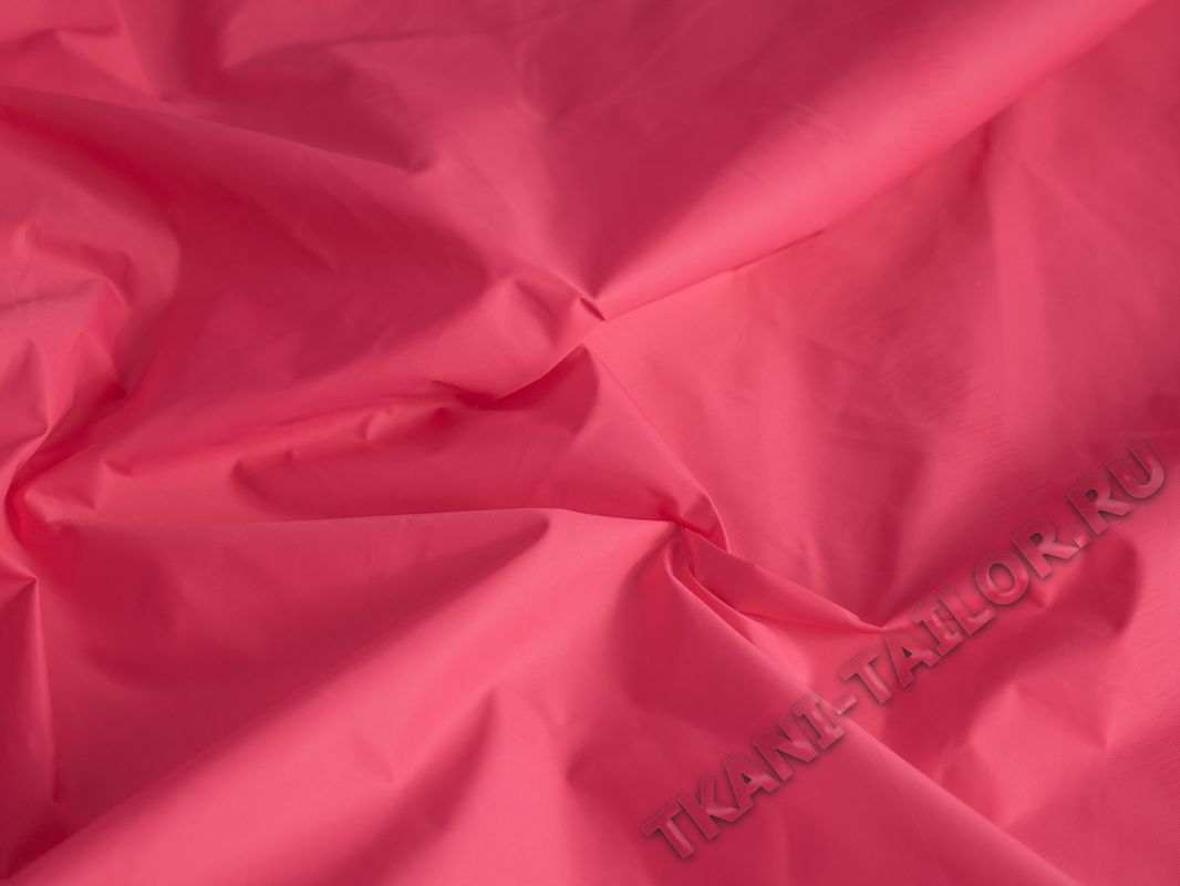Курточная ткань розовая - фото 3