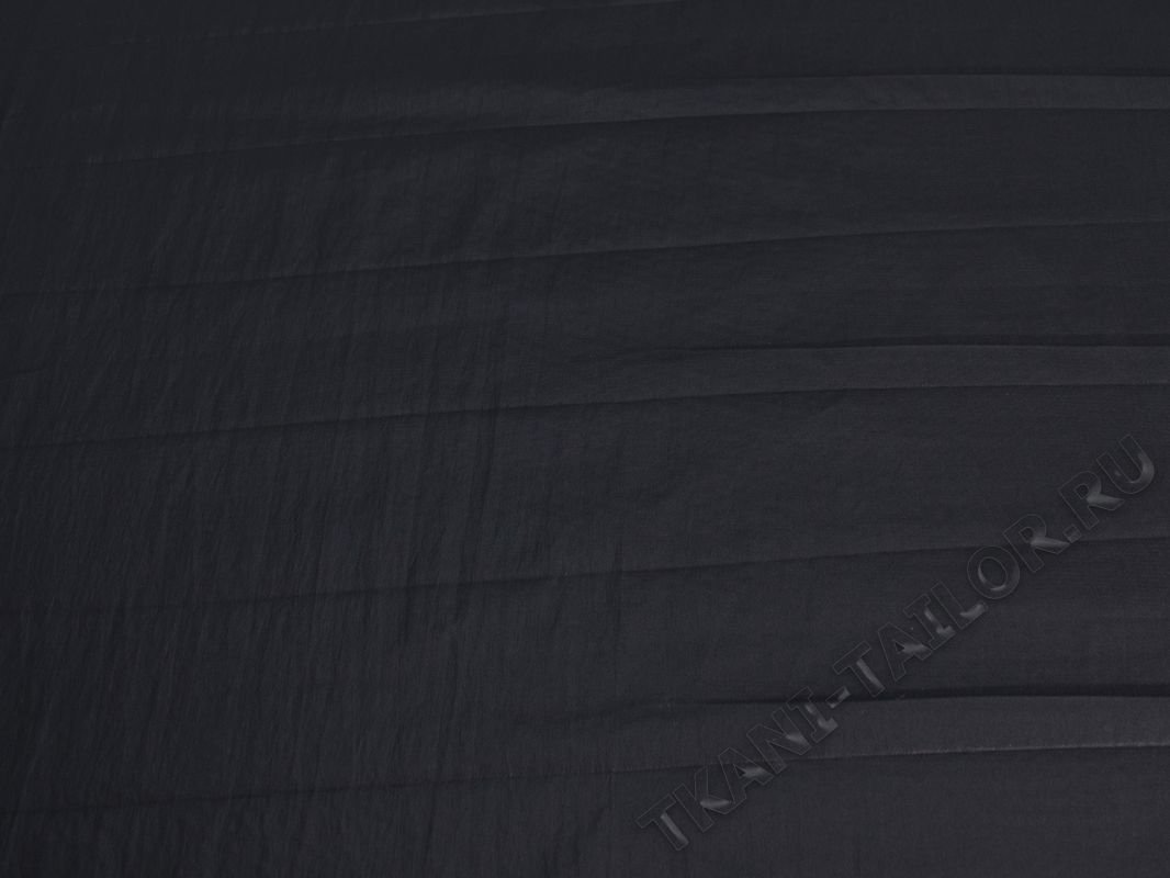 Курточная ткань черная - фото 2