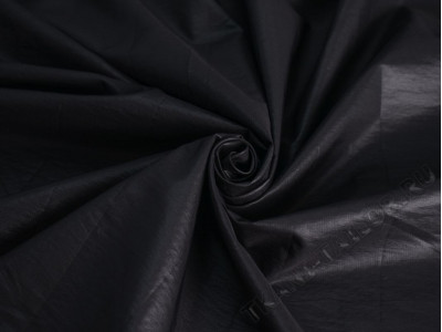 Курточная ткань черная