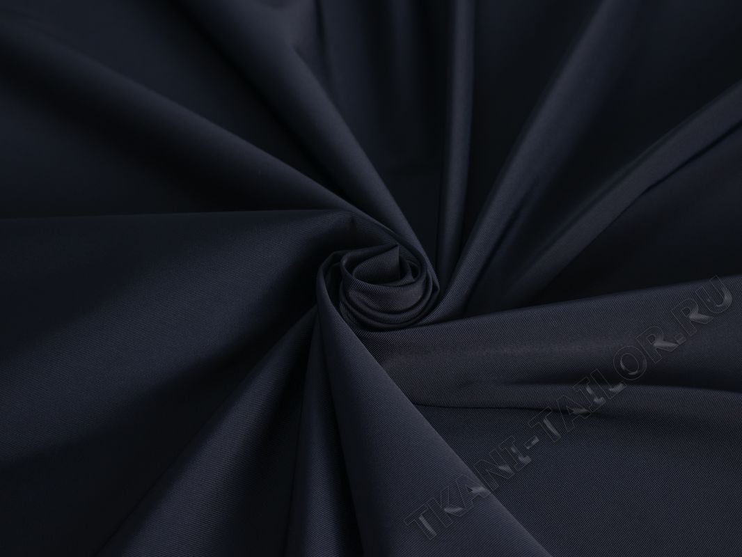 Курточная ткань темно-синяя - фото 1